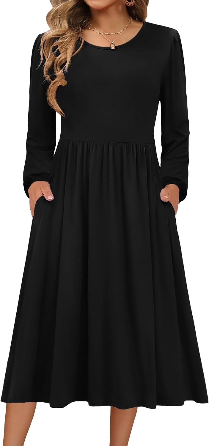 Zeagoo Long Sleeve Dresses for Wome...