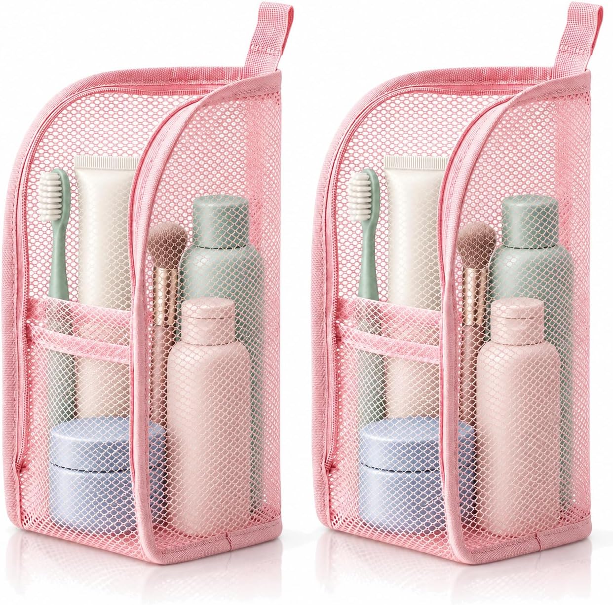 Standing Toiletry Bag, Portable Lig...