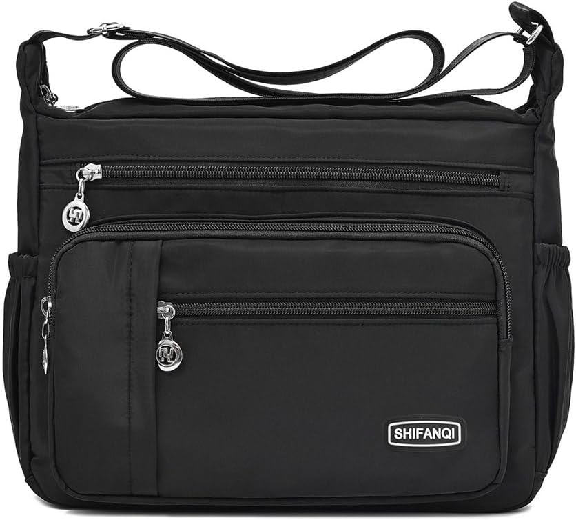 Crossbody Bag for Women,Multi Pockets Cross Body Purses for Women, Ladies Shoulder Bag, Travel Purses and Handbags