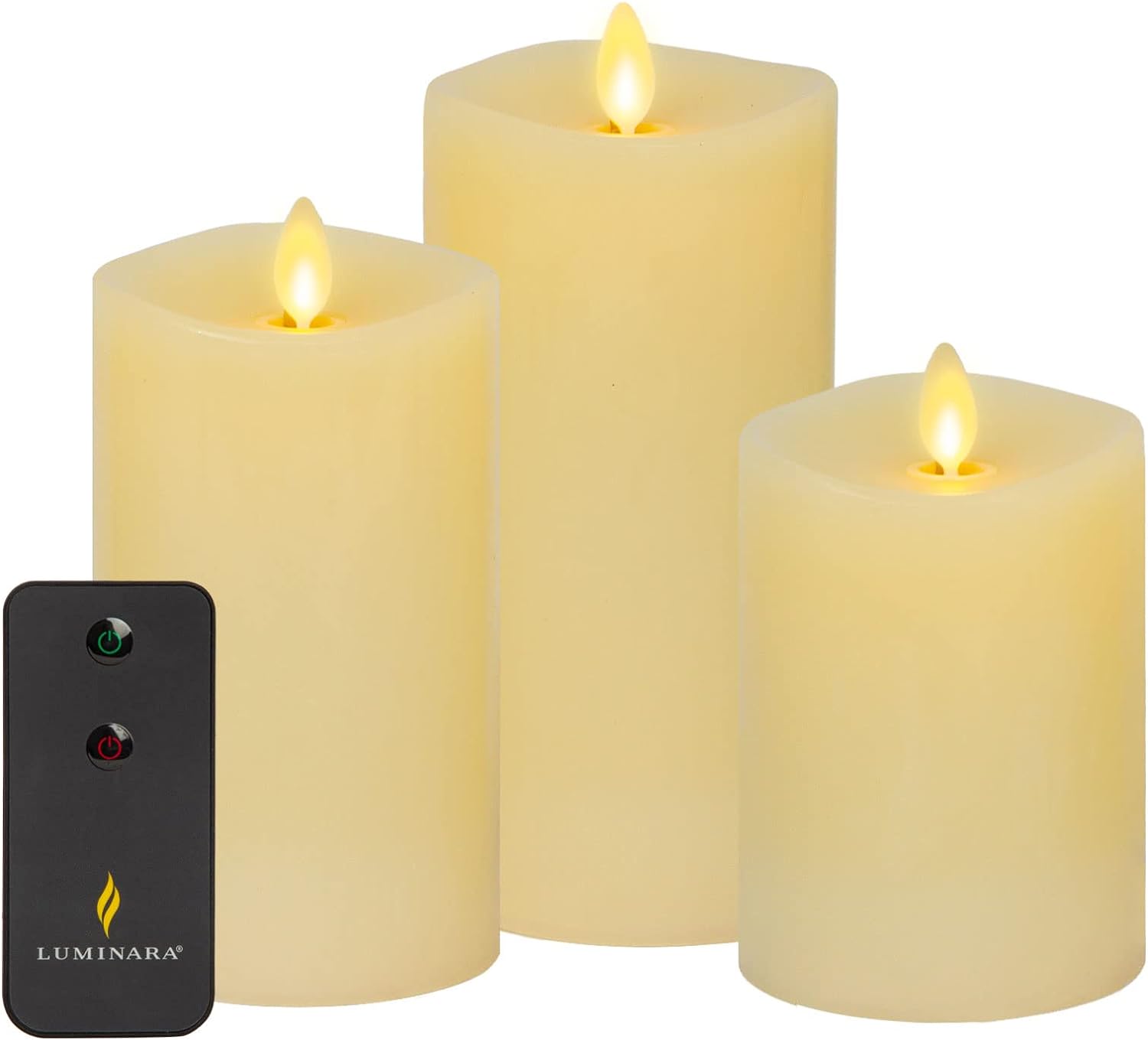 Luminara Realistic Flameless LED Se...