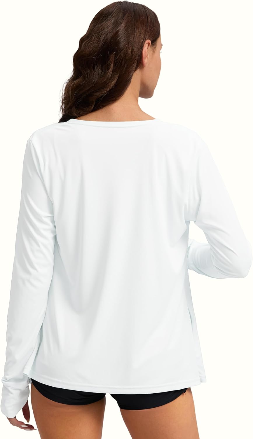 Women's UPF 50+ Sun Shirt Long Sleeve UV Sun Protection Shirts Lightweight Cardigan for Women with Pockets SPF Swim Cover Up - Image 4
