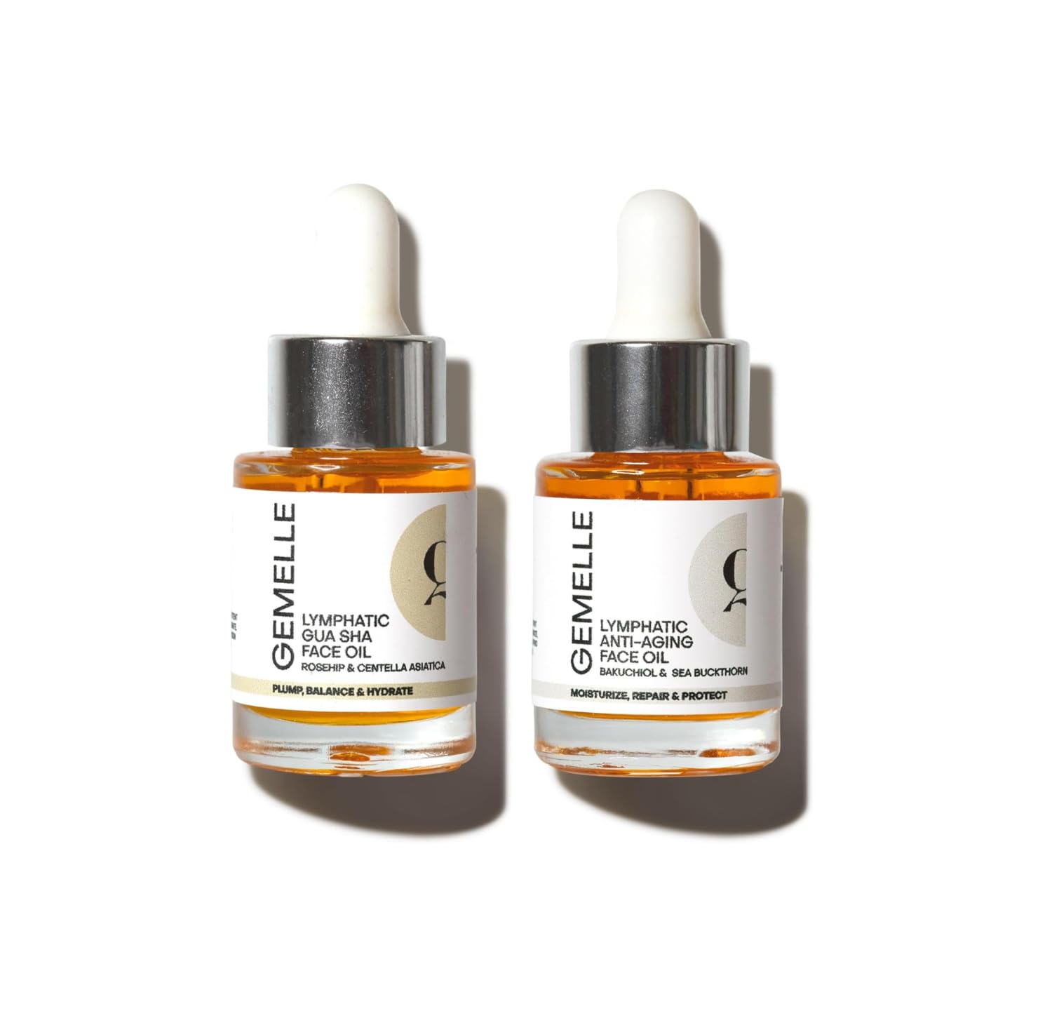 GEMELLE Lymphatic Gua Sha Face Oil ...