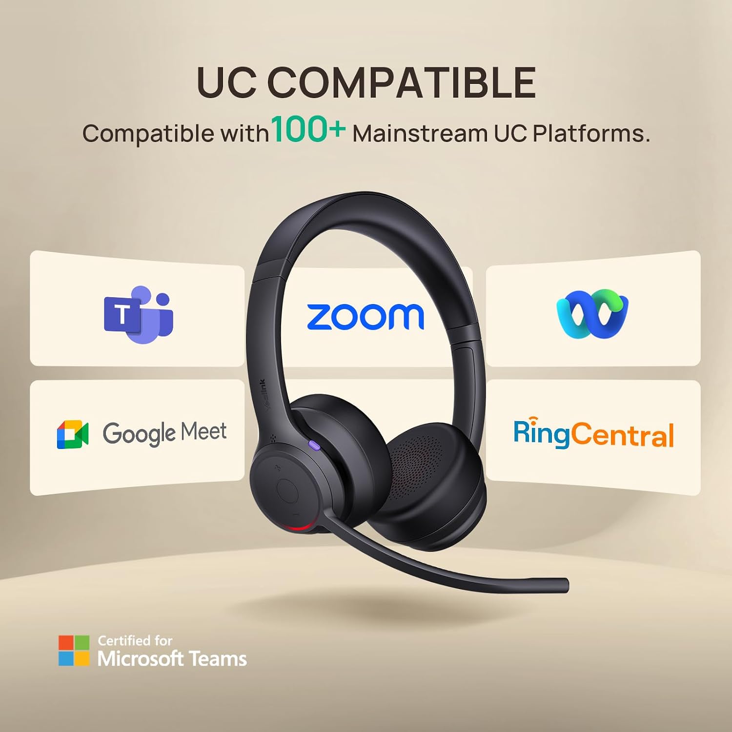 Yealink Z32 Budget-Friendly Wireless Bluetooth Headset for Hybrid Workers - Image 5