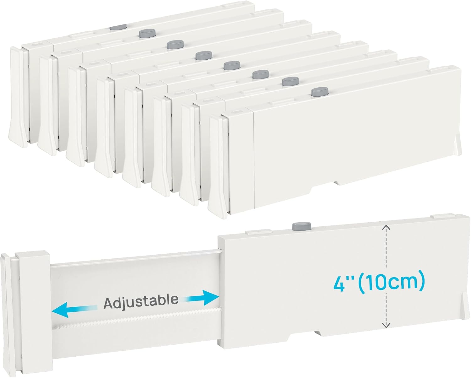 Vtopmart Drawer Dividers for Clothe...