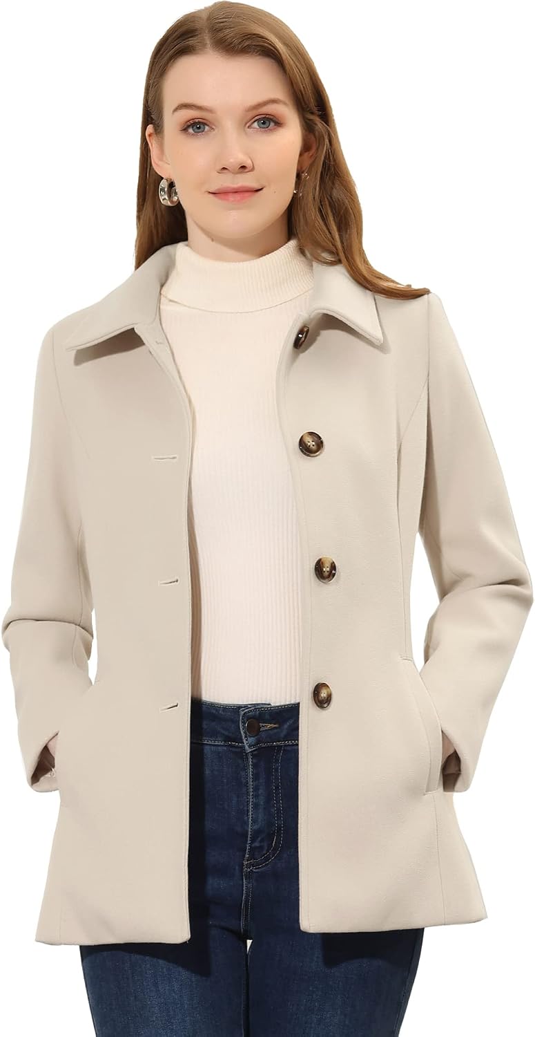 Allegra K Womens Work Office Winter...
