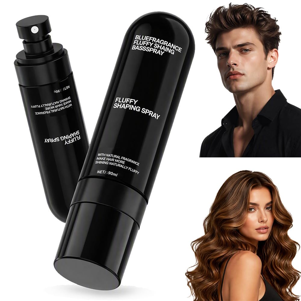 Fluffy Hair Shaping Spray, Peach-Sc...