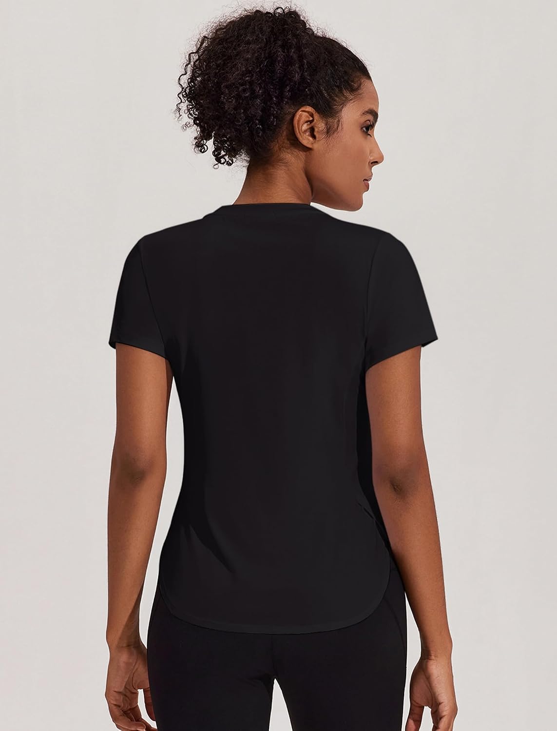 PINSPARK Workout Tops for Women UPF 50+ Short Sleeve Athletic Tennis Shirts - Image 7