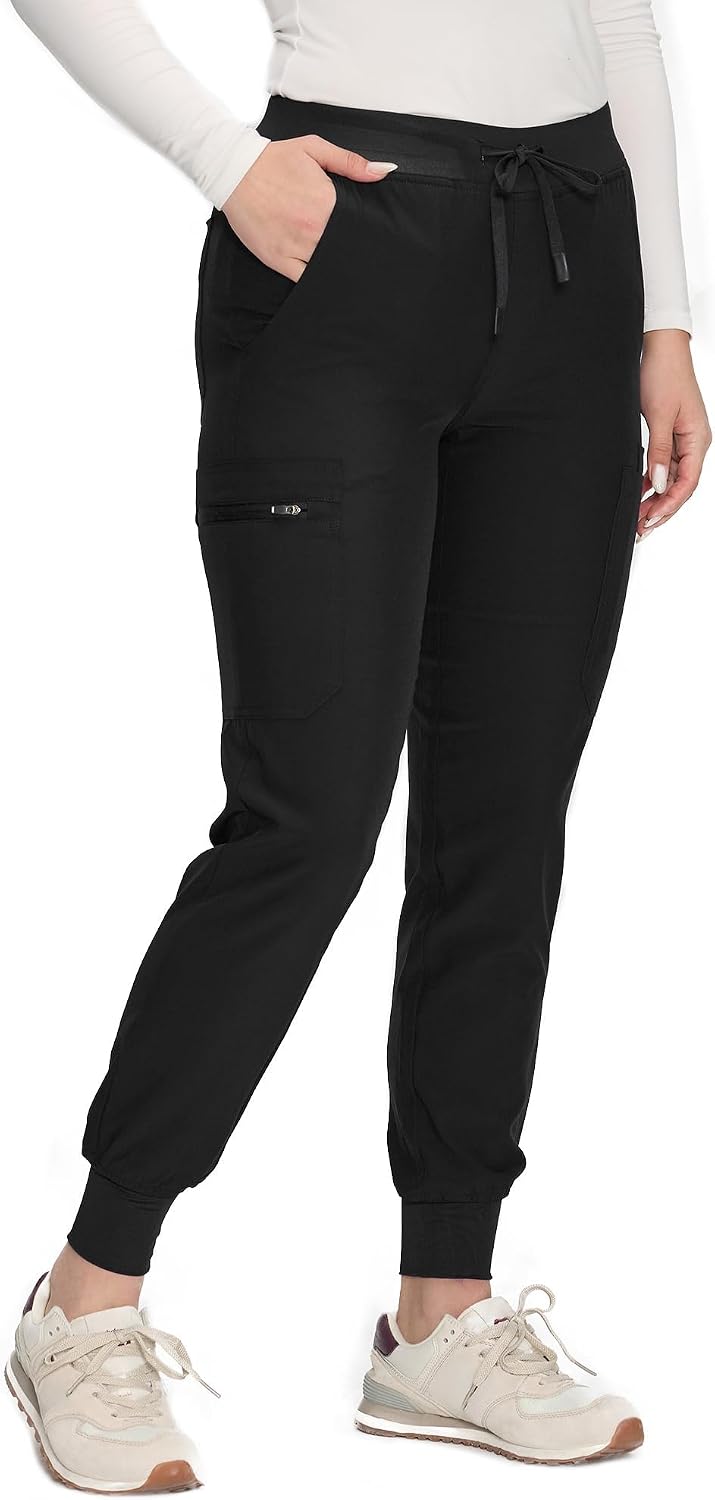 COZYFIT Women’s Scrub Pants, Draw...