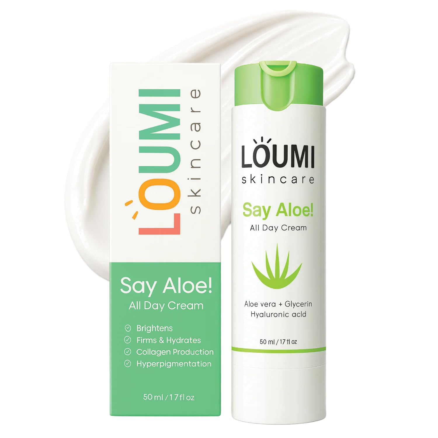 LOUMI Skincare Say Aloe All-Day Fac...