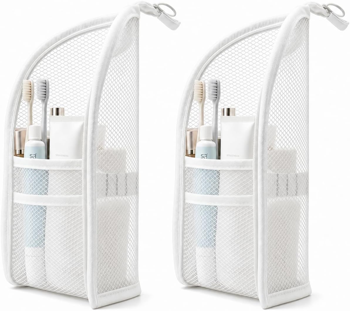 Standing Toiletry Bag,Portable Fold...