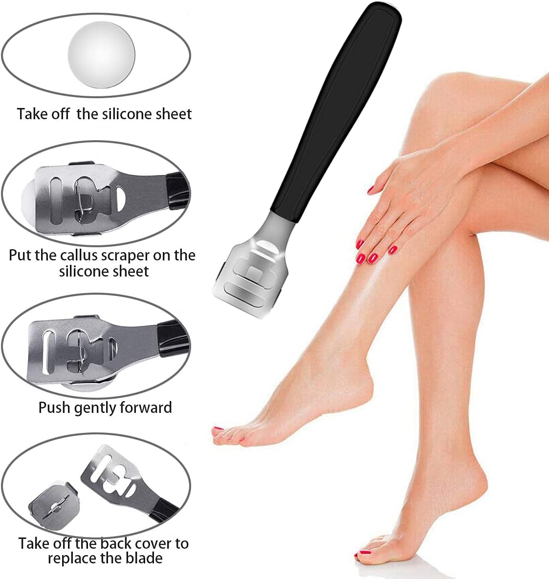 36 in 1 Professional Pedicure Kit, Foot File, Foot Rasp and Callus Remover - Image 5