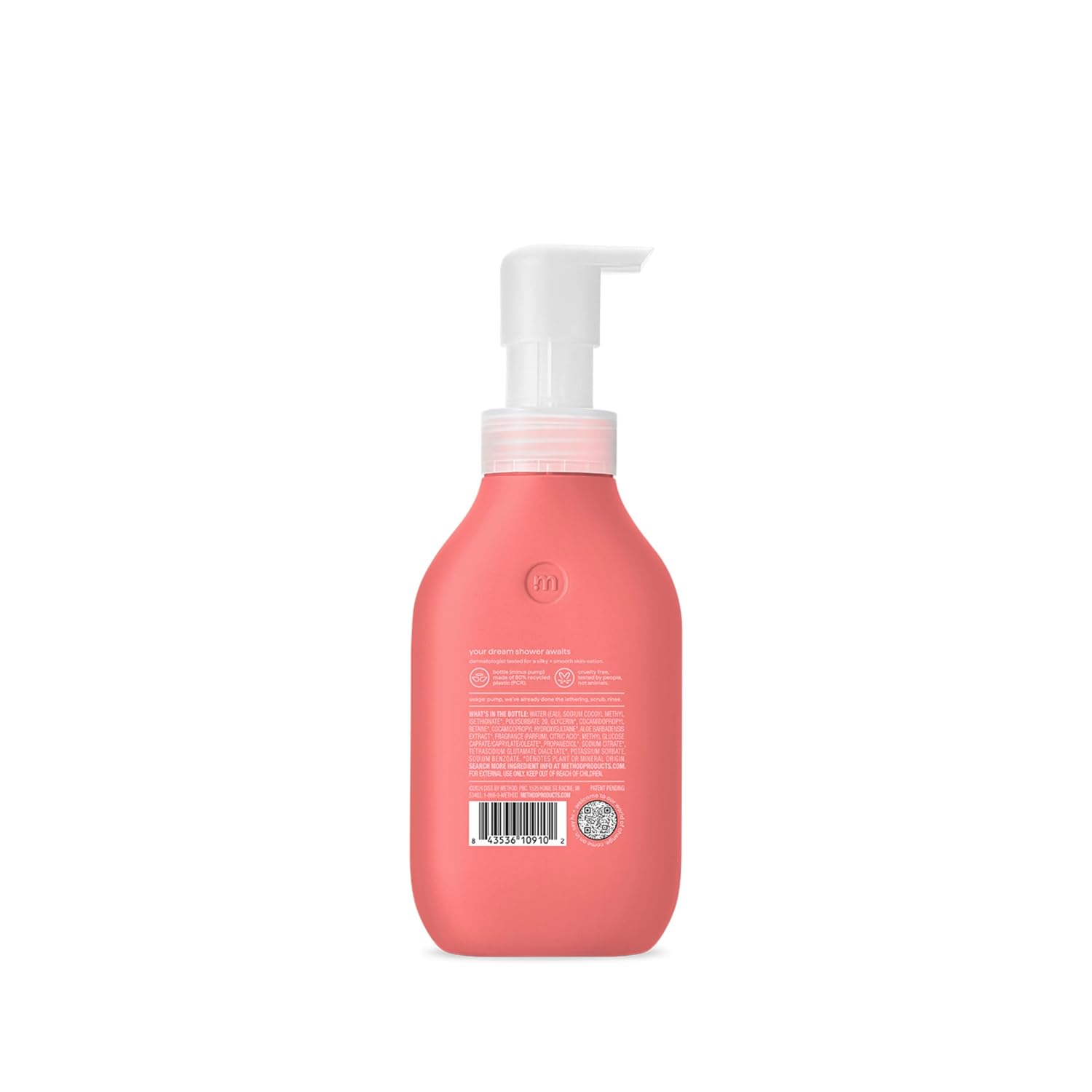 Method Dream Foam, Foaming Body Wash, Jasmine + Sandalwood, 13.5 oz - Image 2