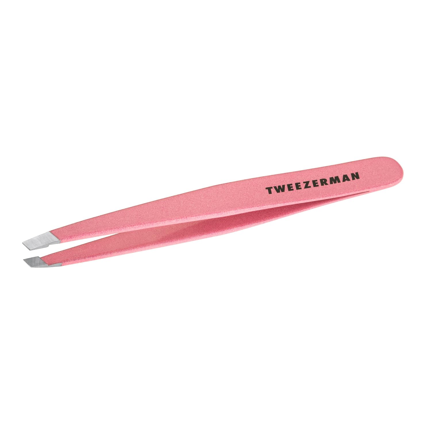 Tweezerman Slant Tweezer – Tweezers for Eyebrows Tea Rose