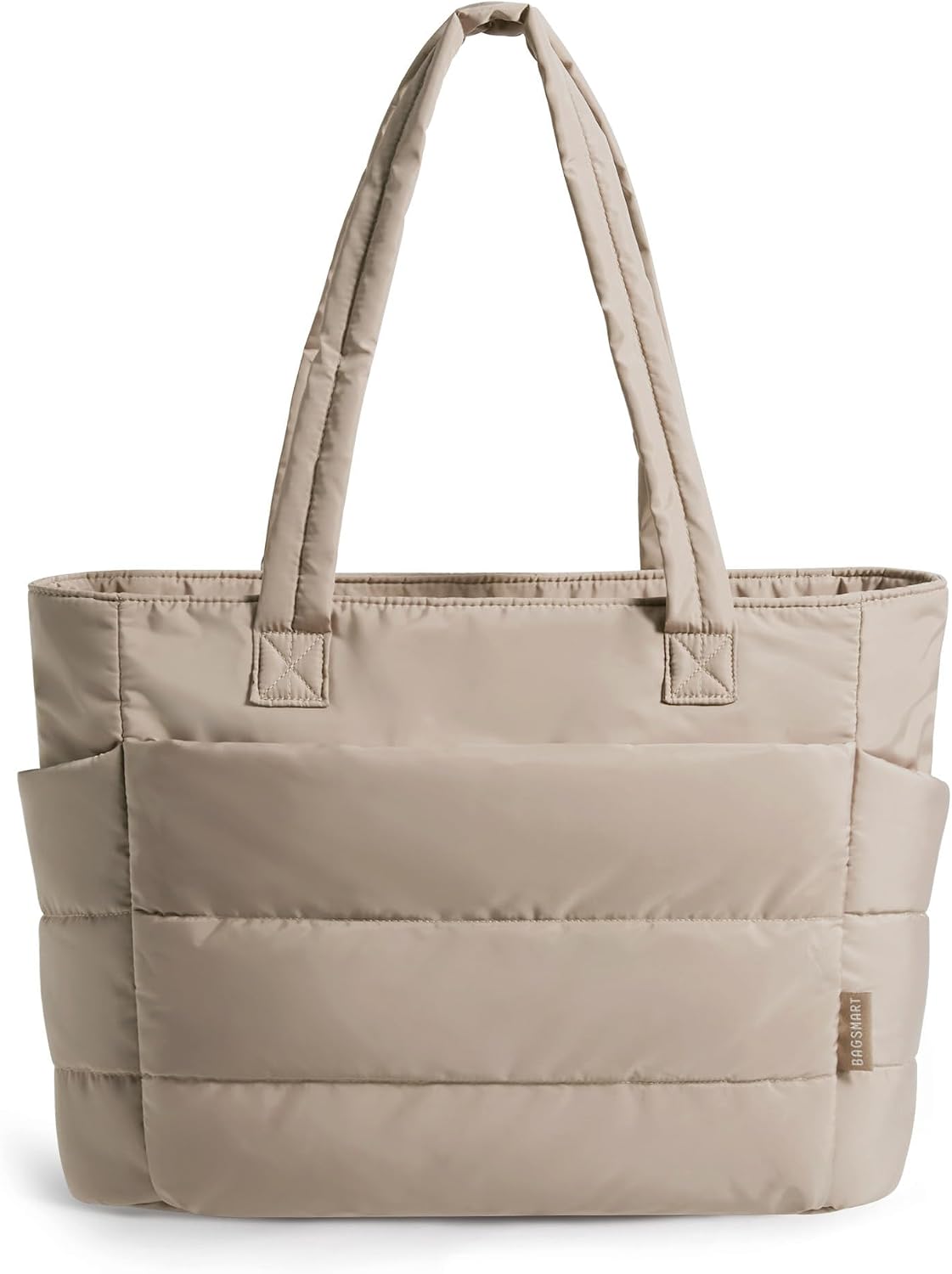 BAGSMART Puffy Tote Bag for Women, ...