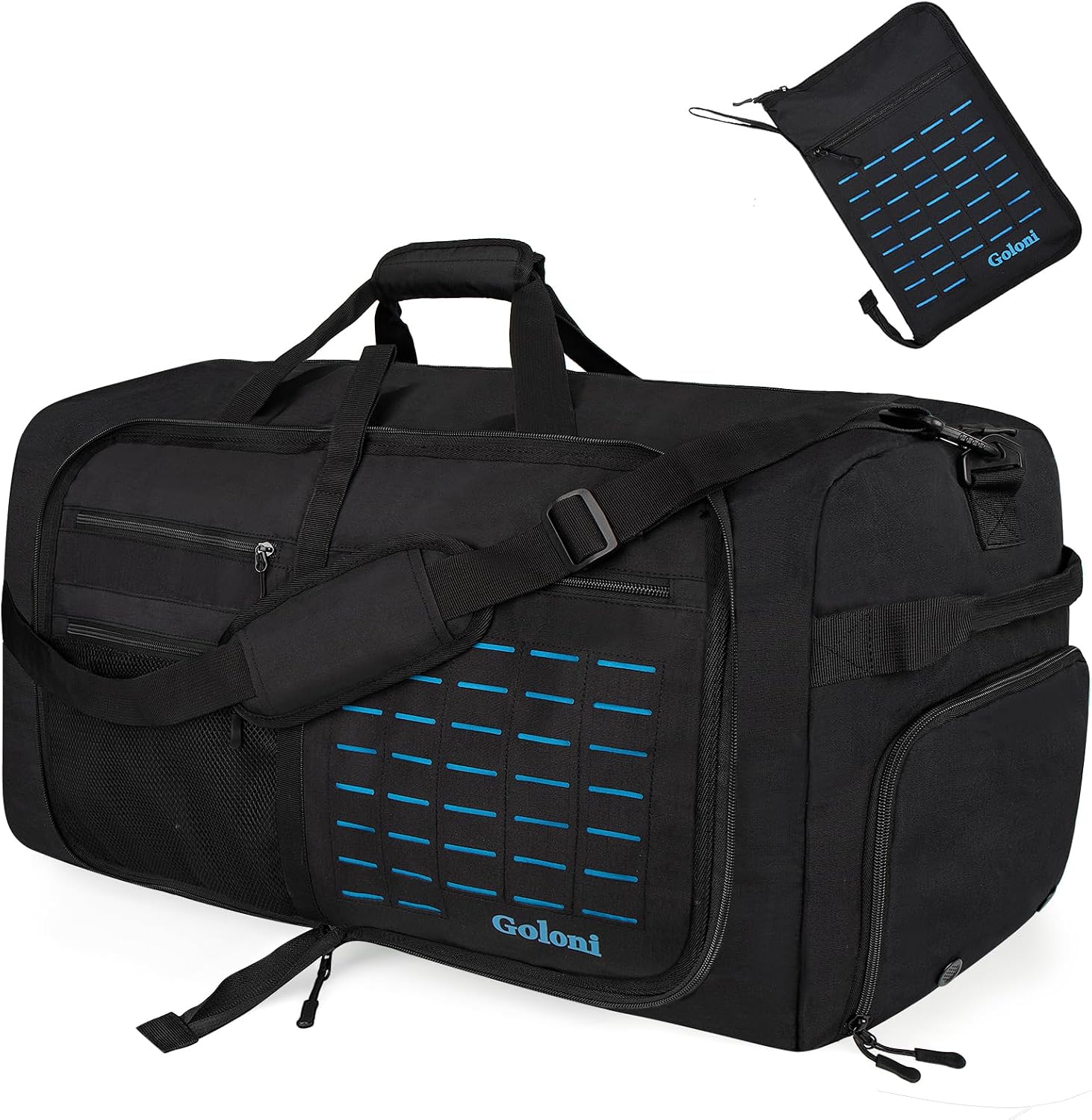 Goloni 120L Foldable Duffle Bag for...