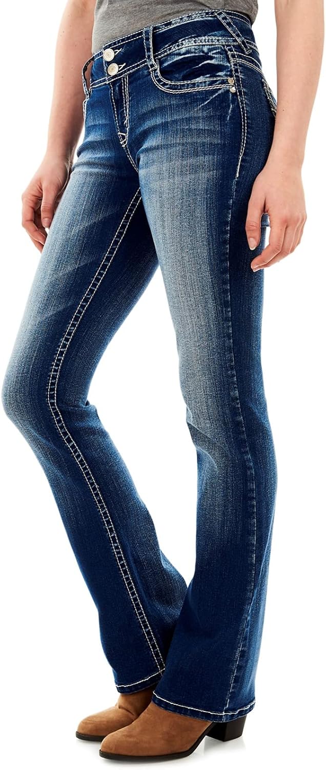 WallFlower Luscious Curvy Bootcut J...