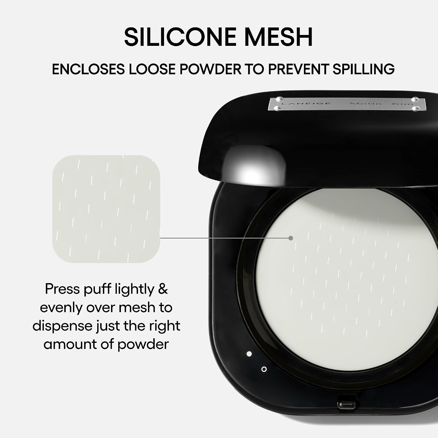 LANEIGE Neo Blurring Powder: Korean Oil-Control Compact with Pore Blurring, Smoothing Finish & Travel-Friendly, No-Spill Packaging - Image 6