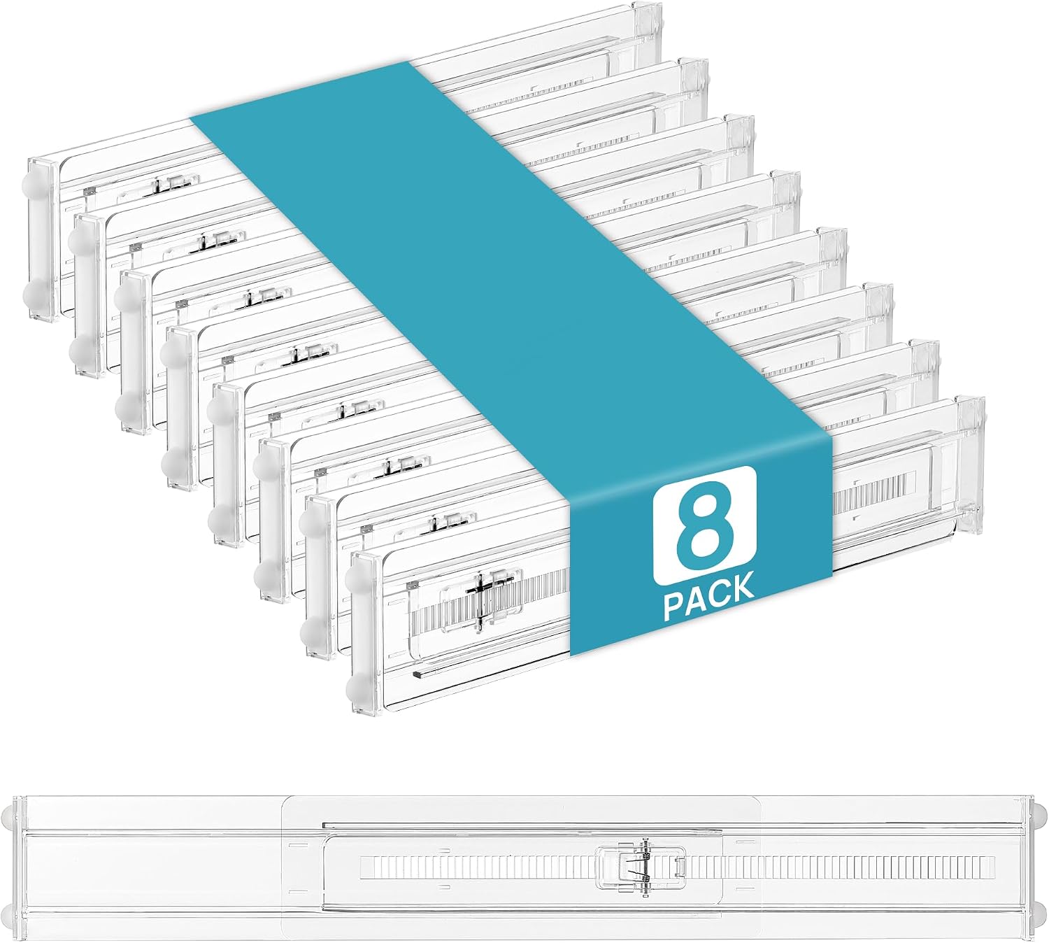 Vtopmart 8 Pack Shallow Drawer Divi...
