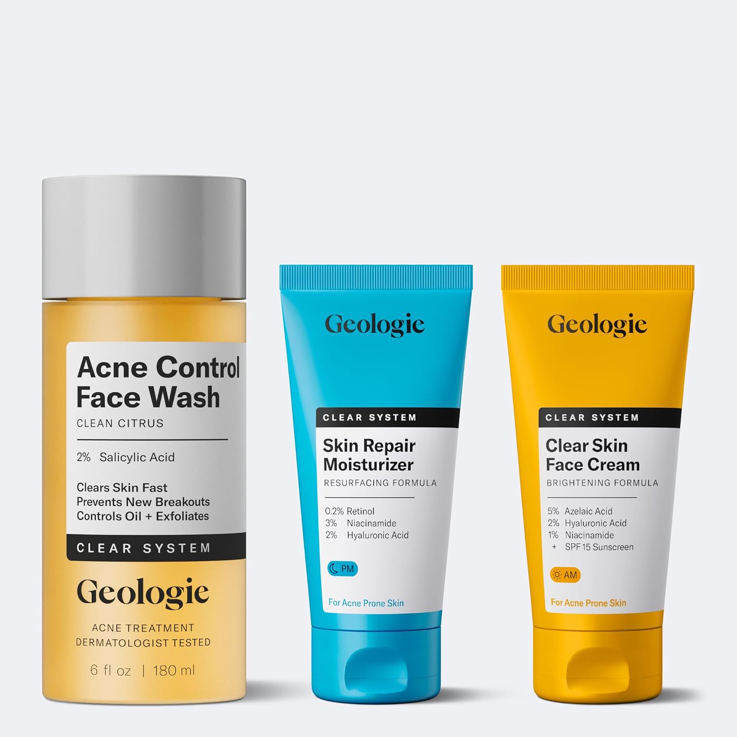 Geologie Acne Control Face Routine,...