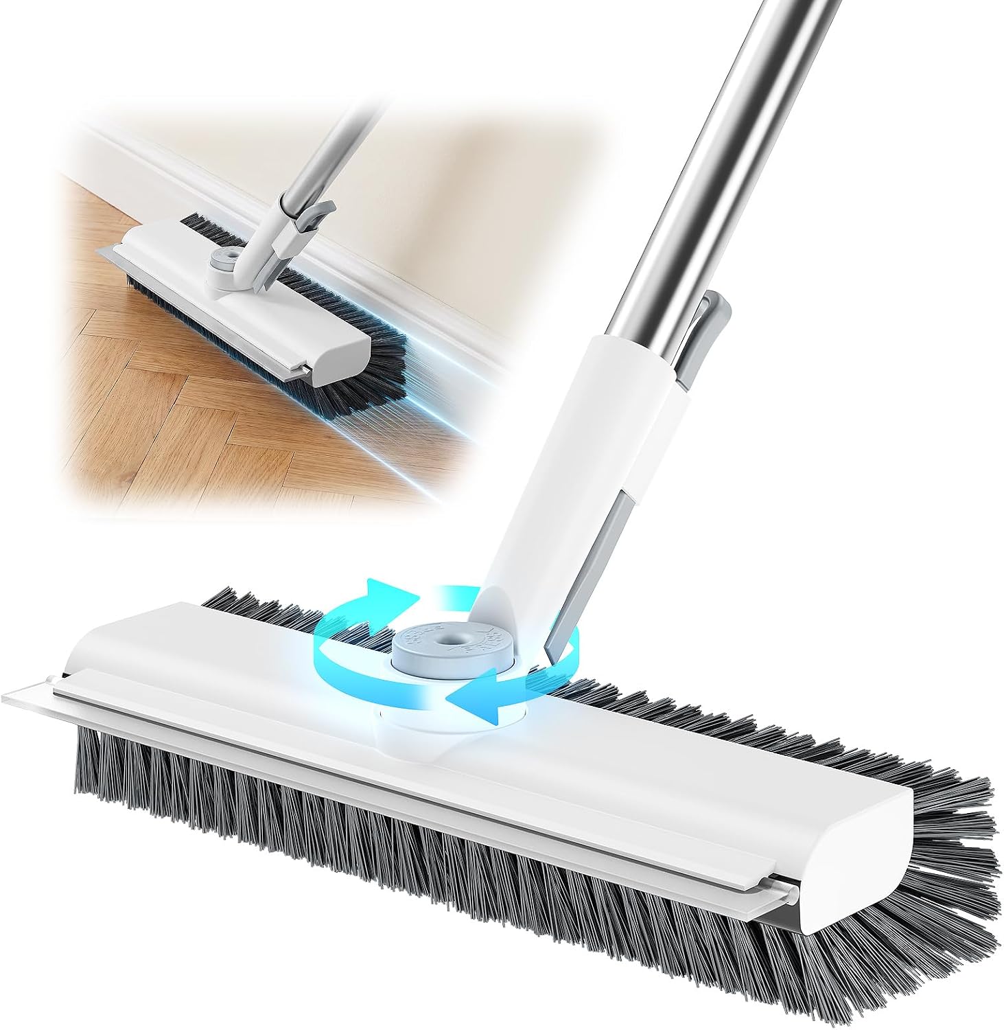3 in 1 Floor Scrub Brush with Long ...