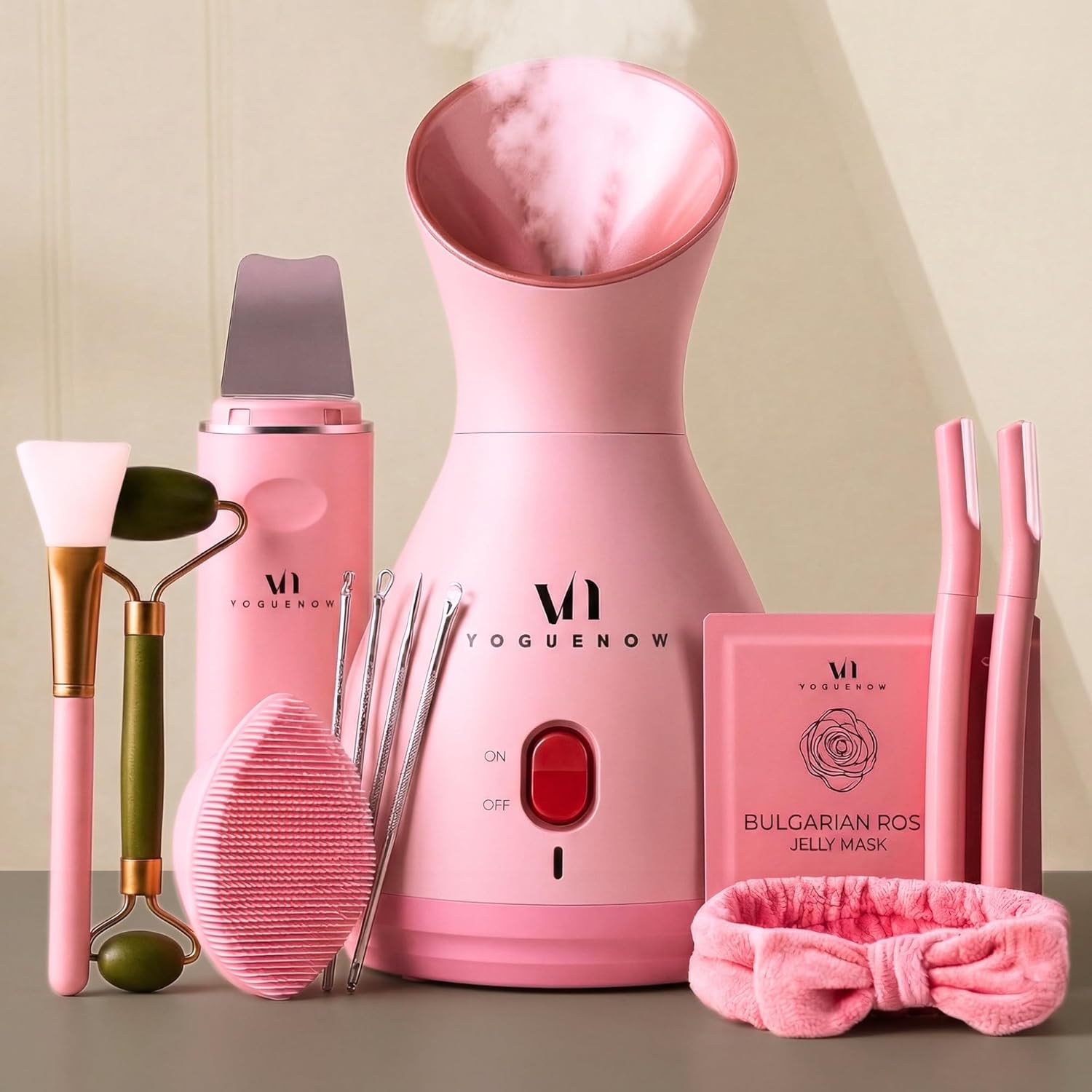 Facial Steamer Spa Kit with 17 Spa ...
