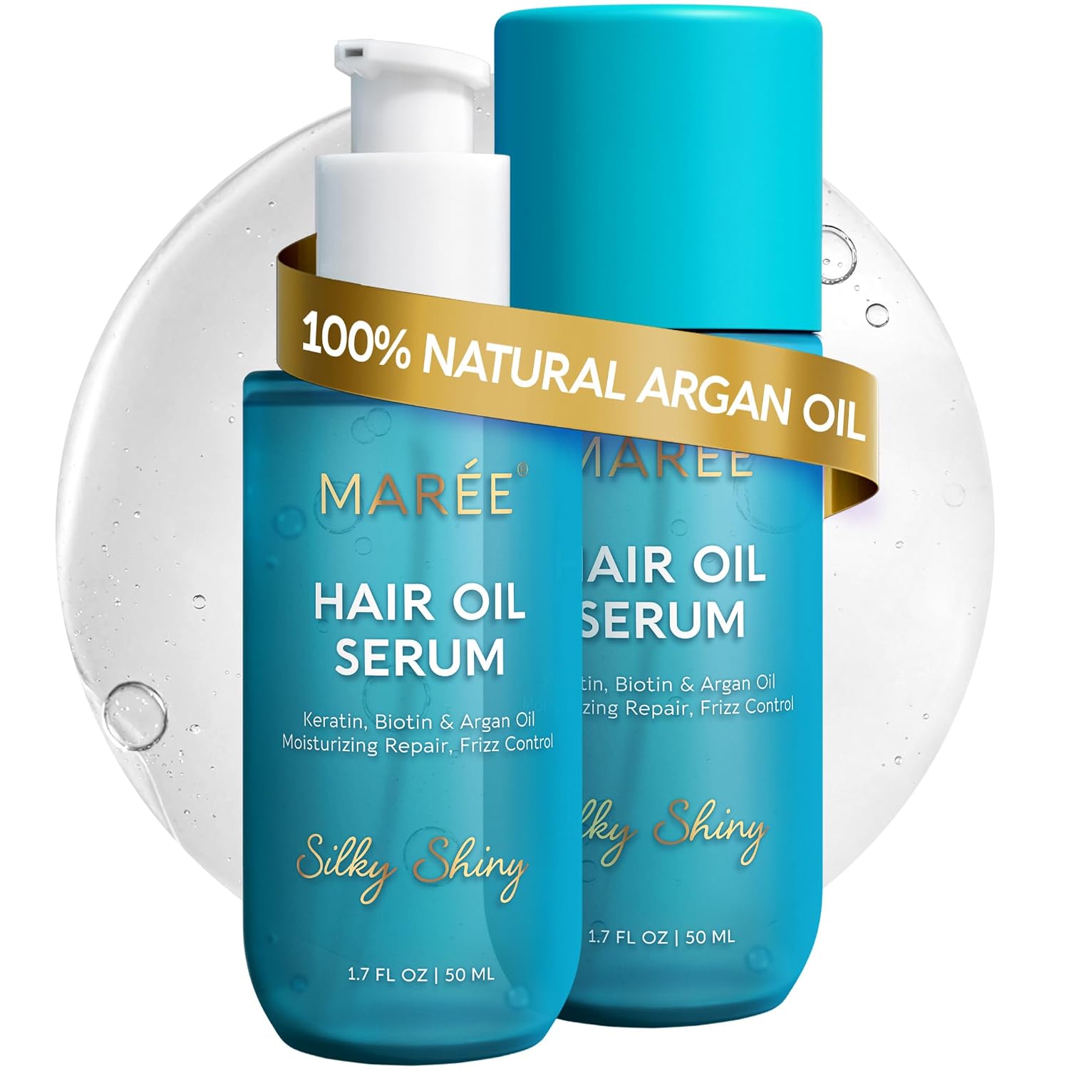 MAREE Hair Oil for Frizzy Hair with...