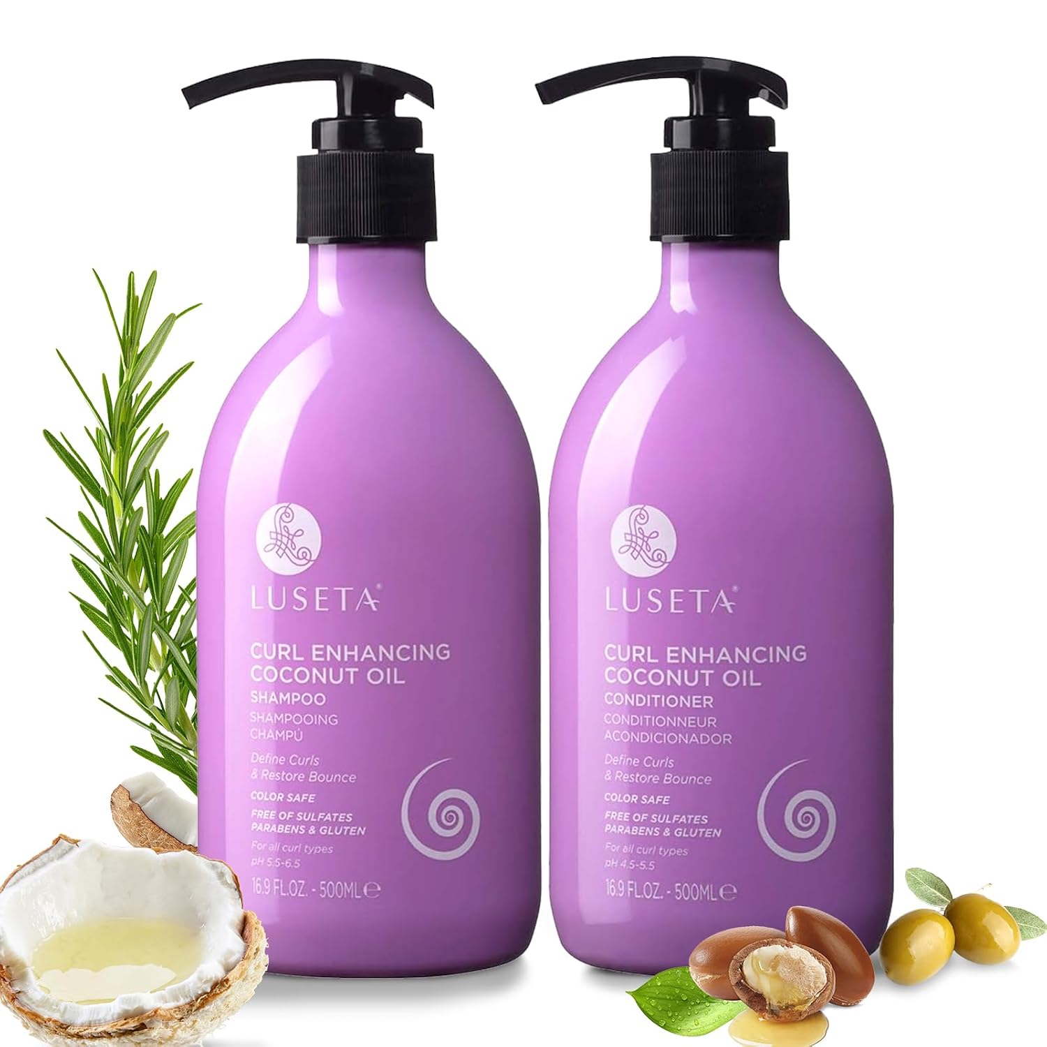 Luseta Curly Hair Shampoo and Condi...