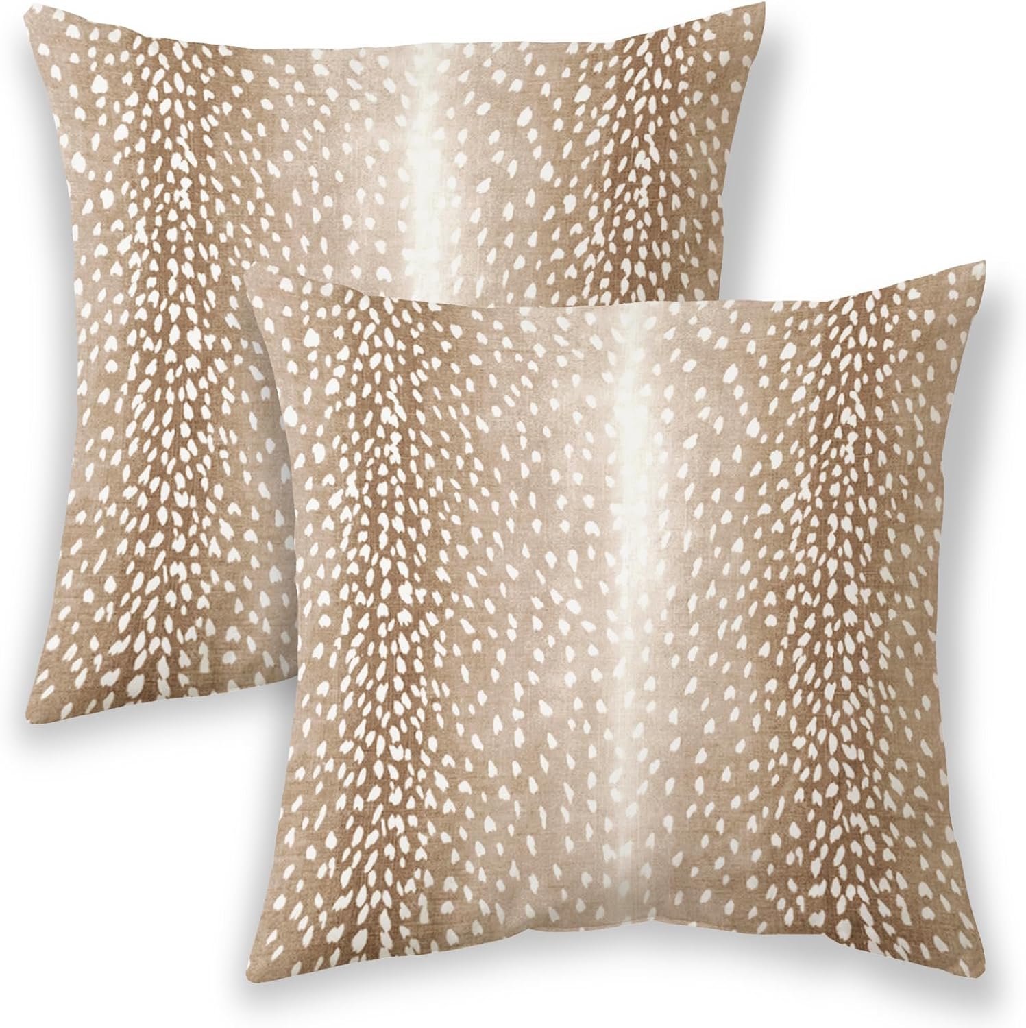 Brown Antelope Pillow Covers 20...