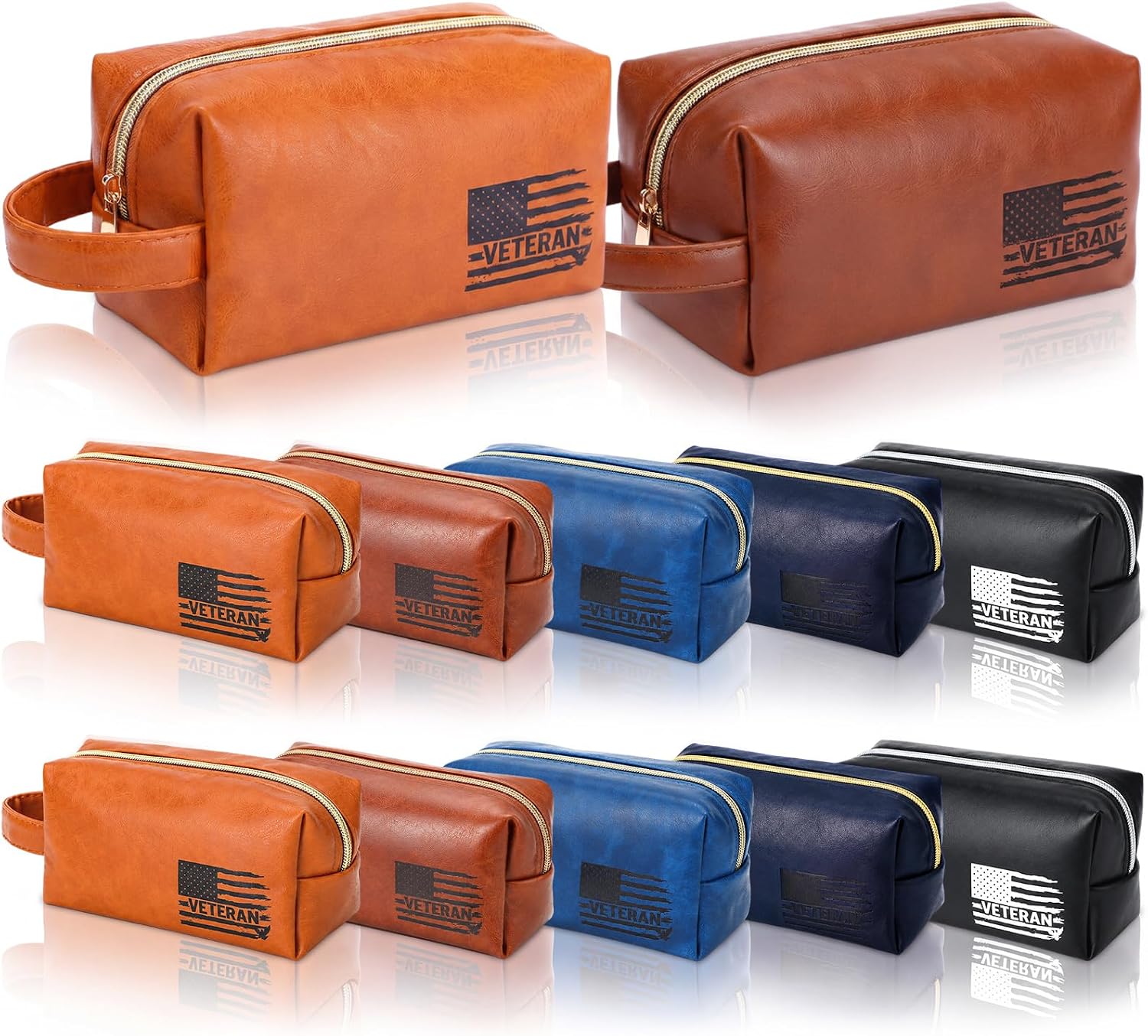 10 Pack Veterans Day Leather Toilet...