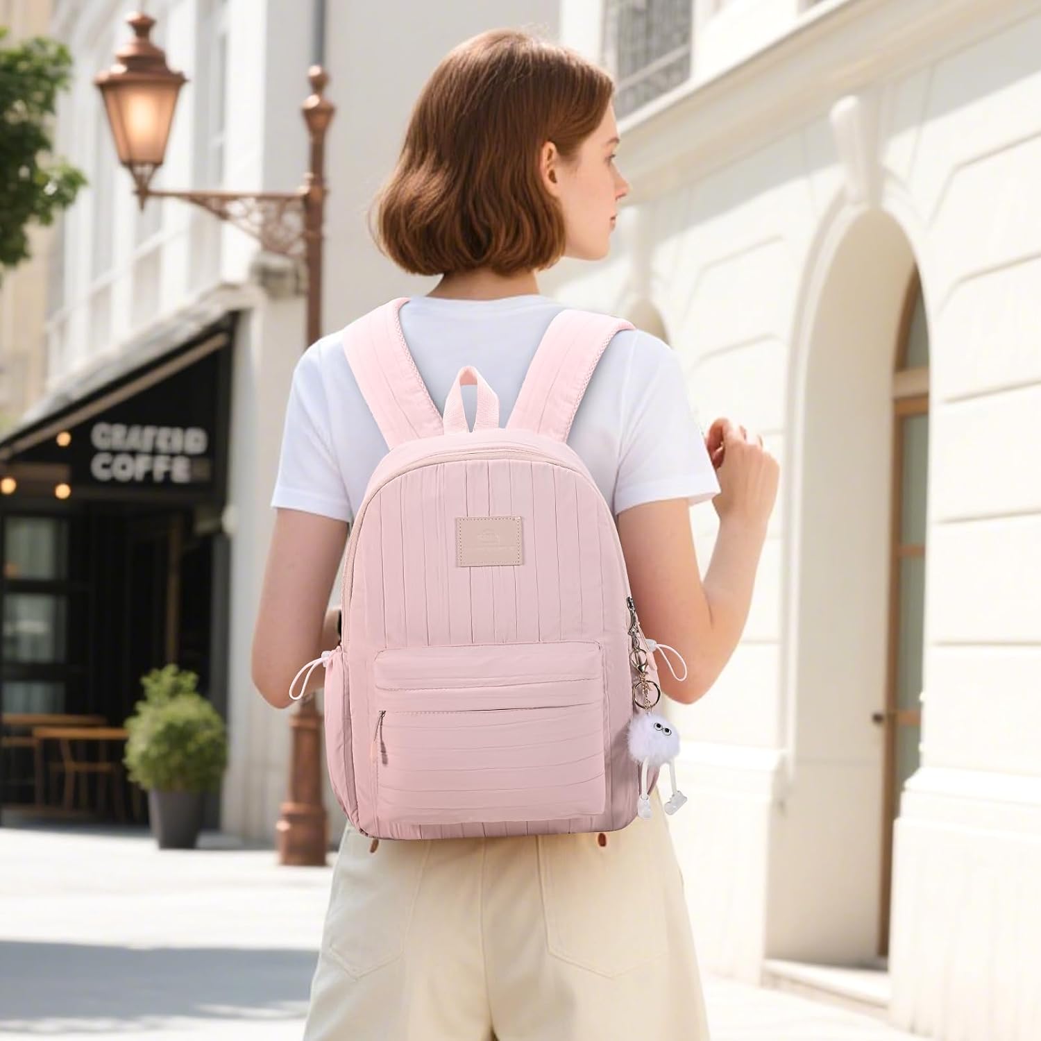 Personal Item Backpack 16x12x6 Inches, Lightweight 40x30x15 cm Under Seat Carry On Bag for Airlines, Flight Approved Travel Backpack Fits 14 Inch Laptop, Waterproof Nylon Daypack for Women Men - Image 2