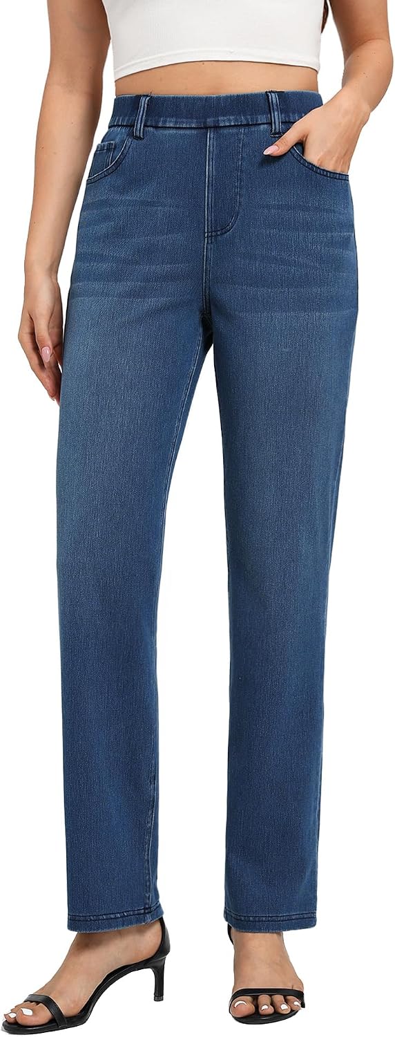 Women’s Straight Leg Jeans St...