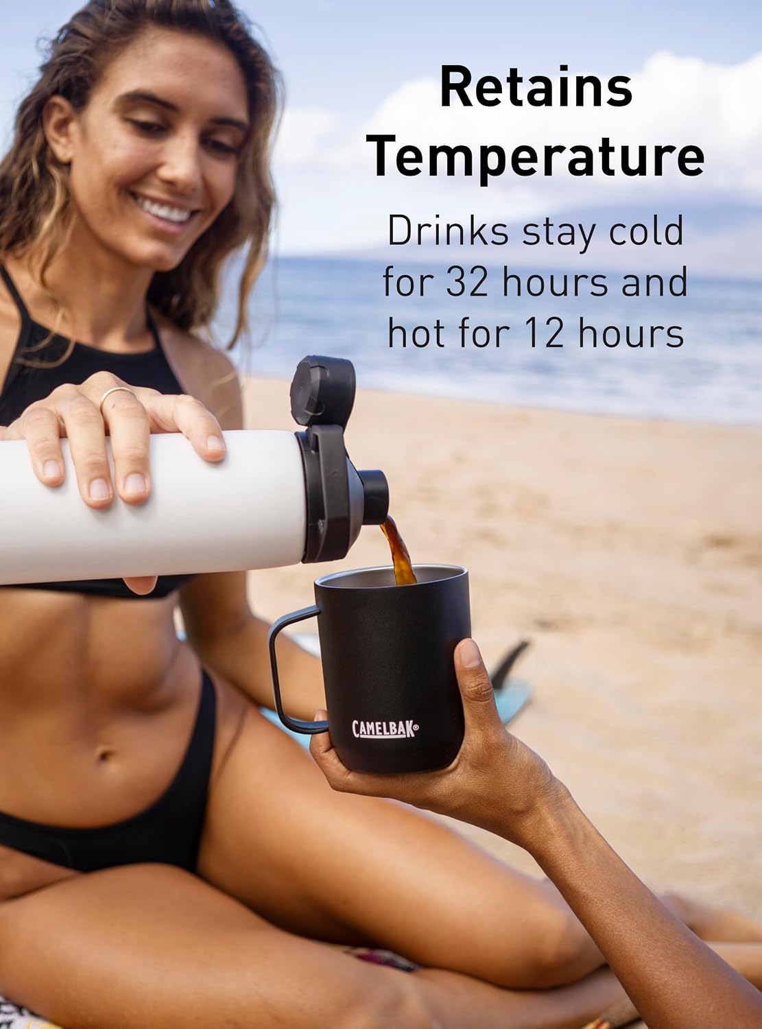 CamelBak Chute Mag Vacuum Insulated Stainless Steel Water Bottle, Magnetic Leak‑Resistant Cap for Everyday Hydration - Image 2