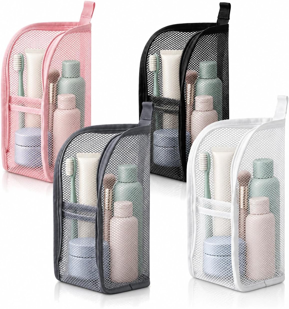 2 PcsTravel Toiletry Bag Portable, ...