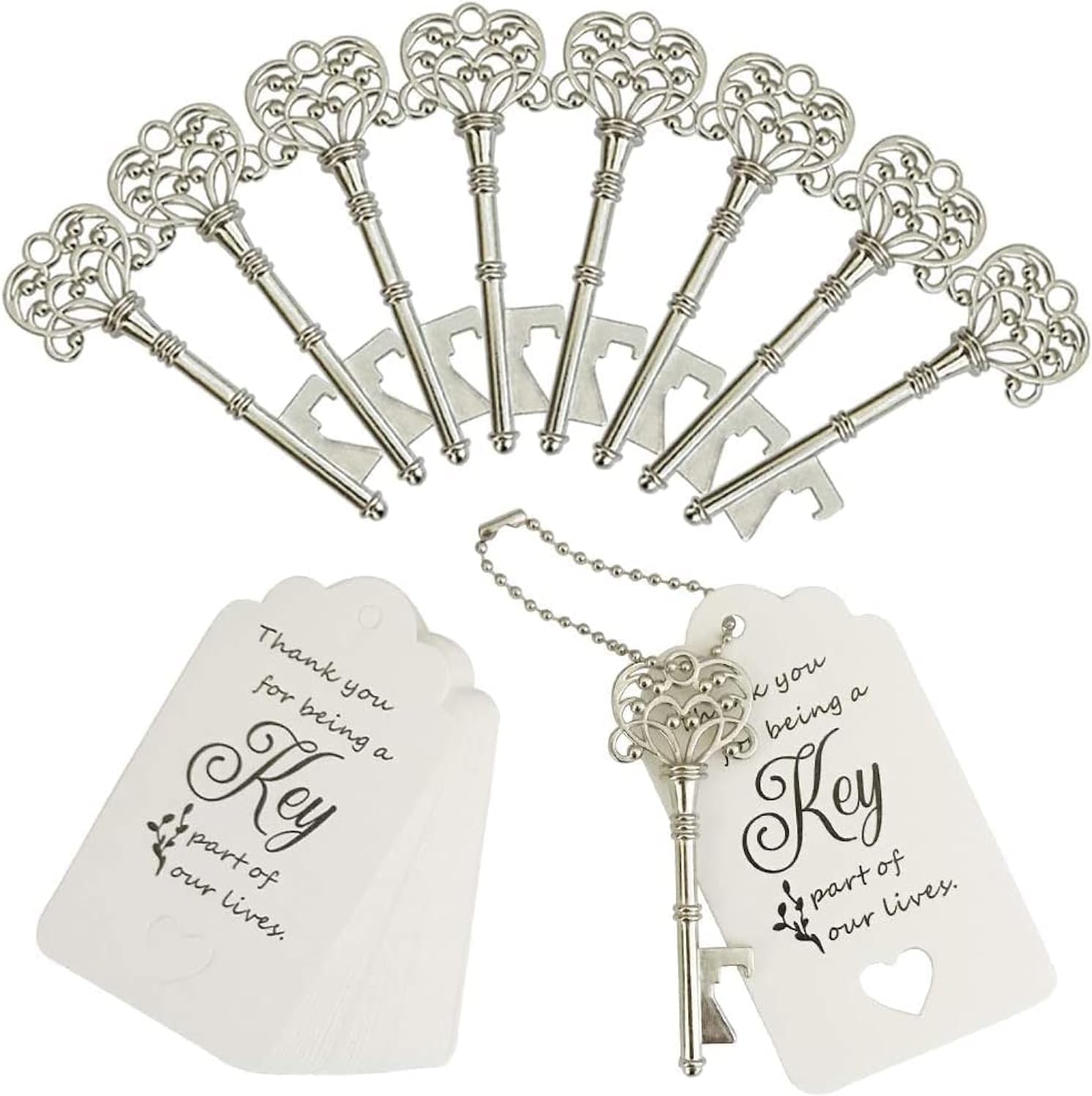 100 PCS Wedding Favors Bottle Opene...