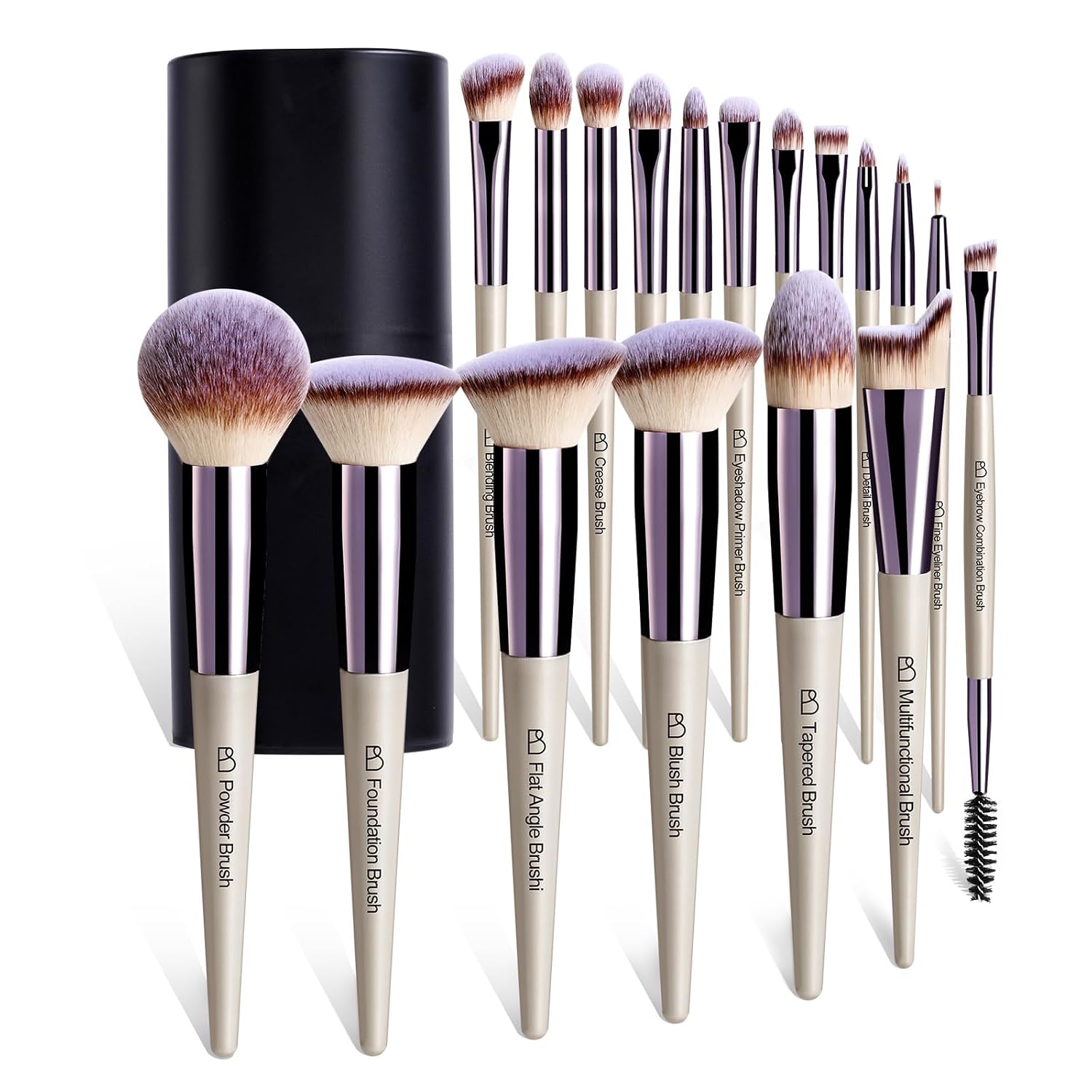 BS-MALL Makeup Brush Set 18 Pcs Pro...