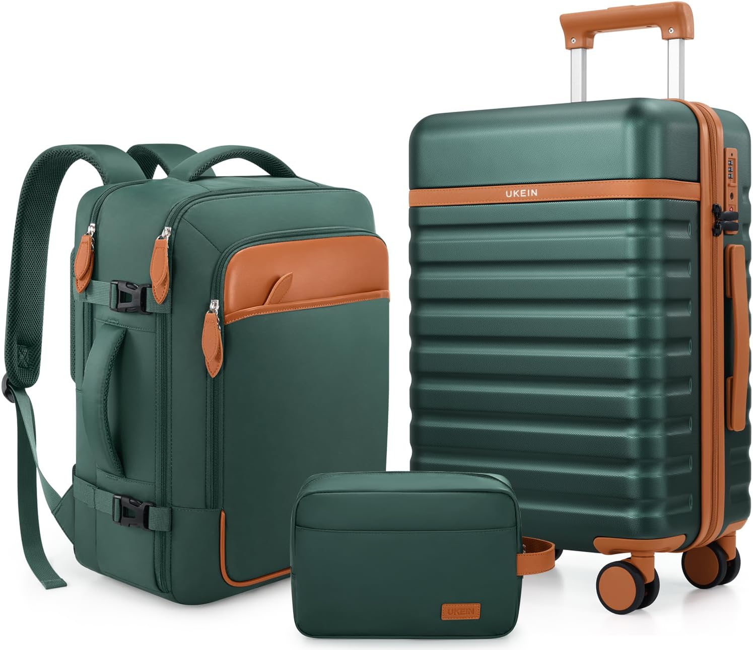 UKEIN Luggage Sets 3Piece, Carry On...