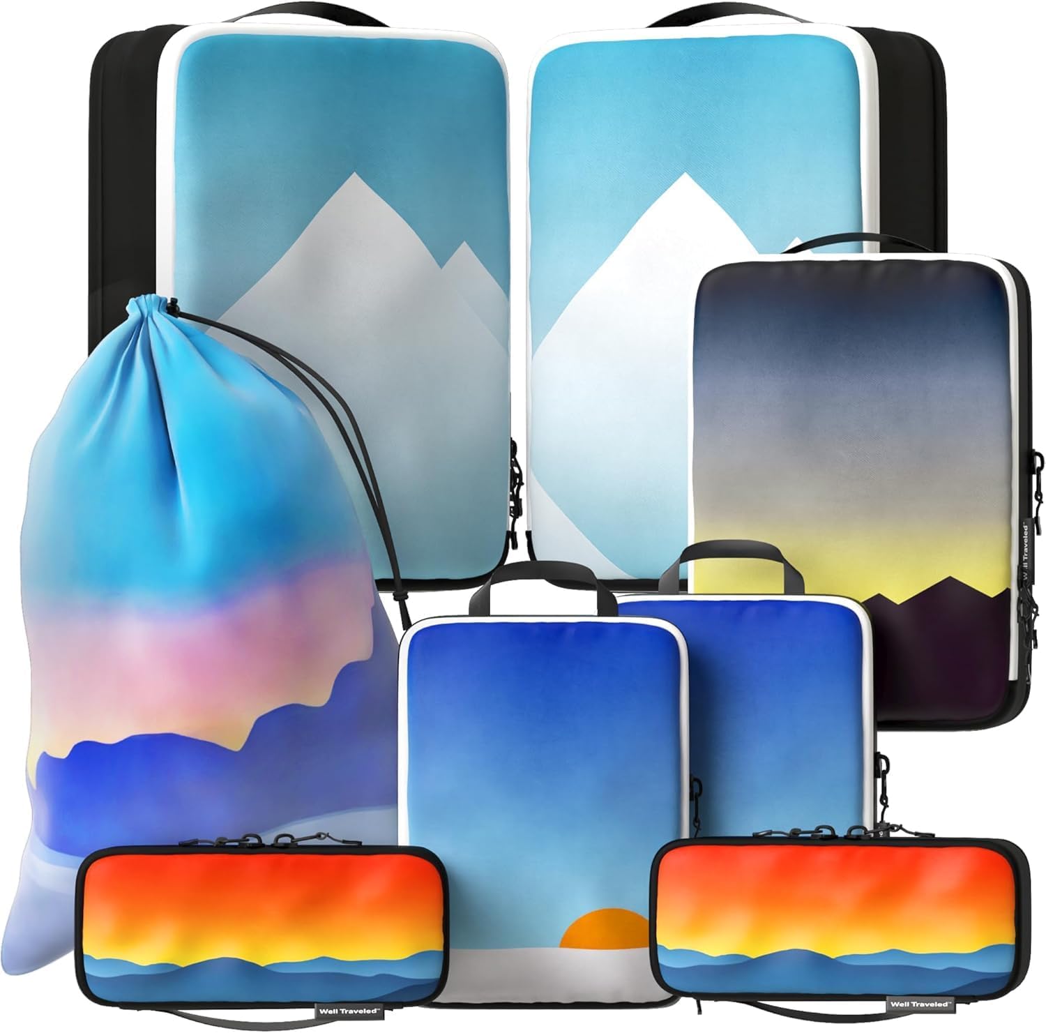 Well Traveled 8 pcs Compression Pac...