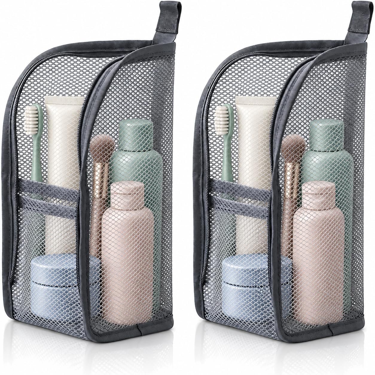 2 PcsTravel Toiletry Bag Portable, ...