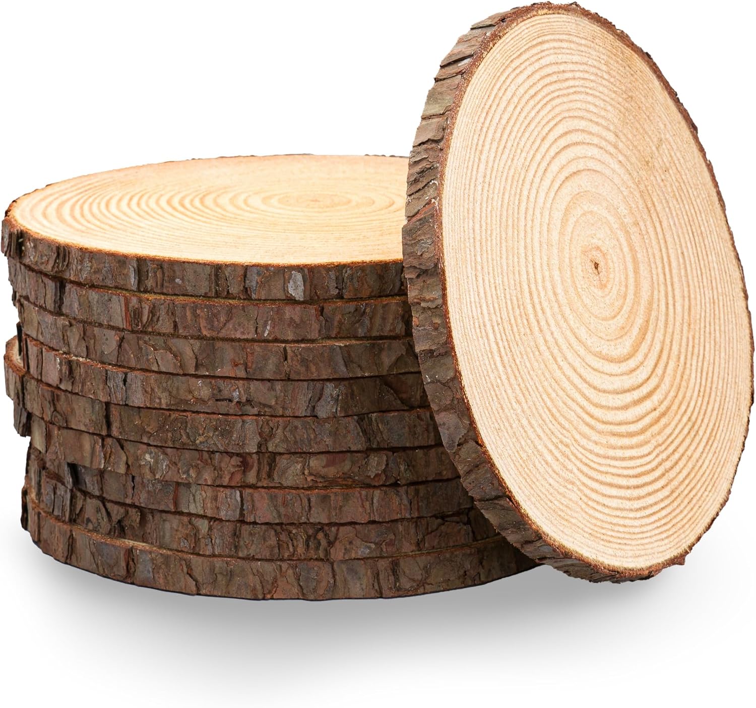 Set of 10 Medium 9-11″ Wood S...