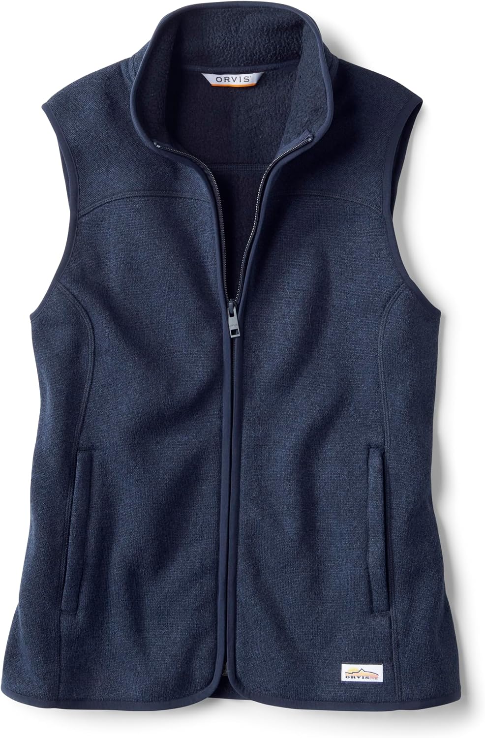 Orvis Recycled Fleece Sweater Vest for Women - Soft and Cozy Women’s Fleece Vest of Sweater Knit Recycled Polyester