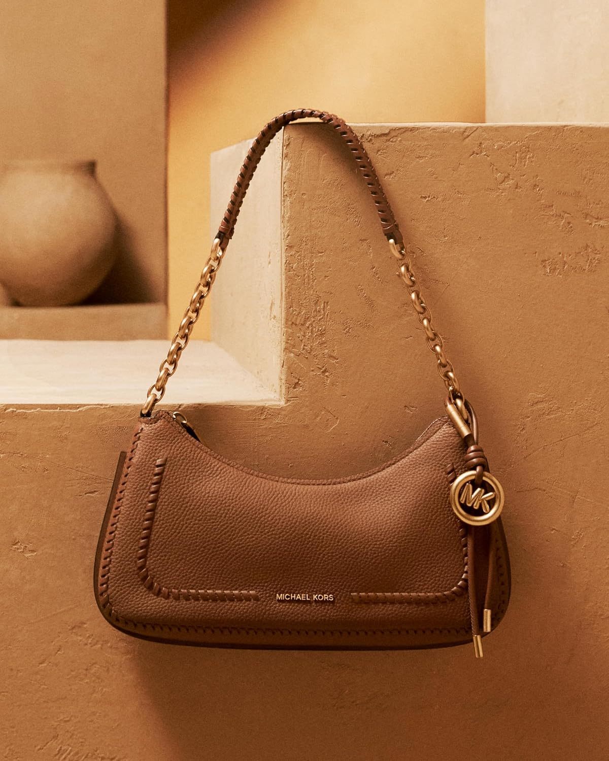 Michael Kors Women's Nolita Medium Chain Pouchette Bag - Image 3