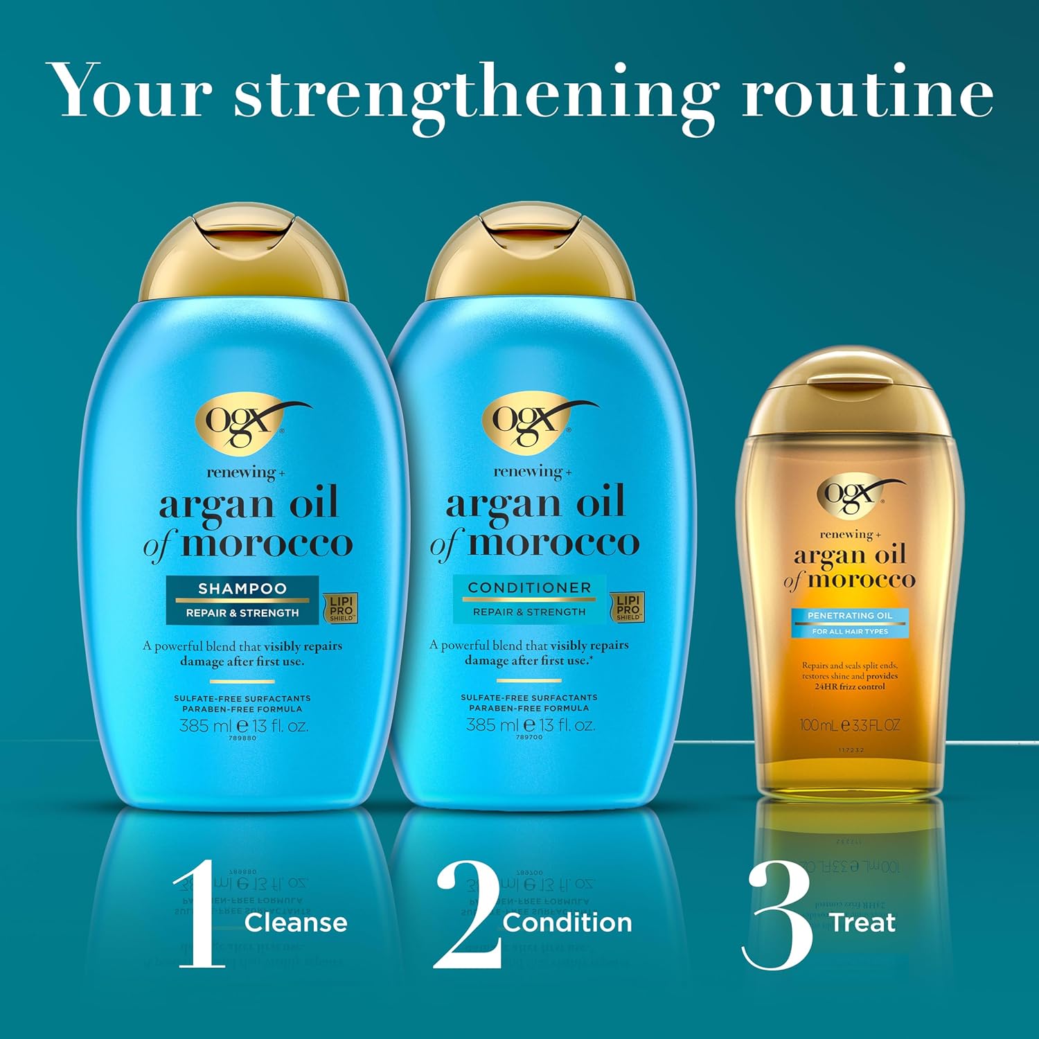OGX Renewing + Argan Oil of Morocco Penetrating Hair Oil, 3.3 fl. oz - Image 7