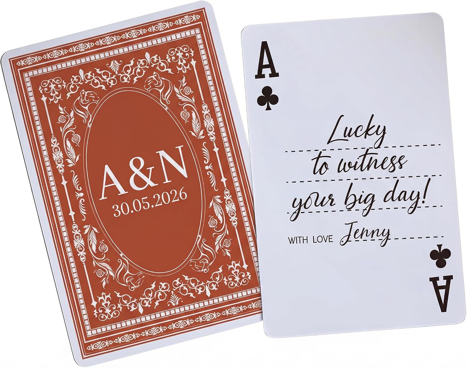 Personalized Playing Cards with Nam...