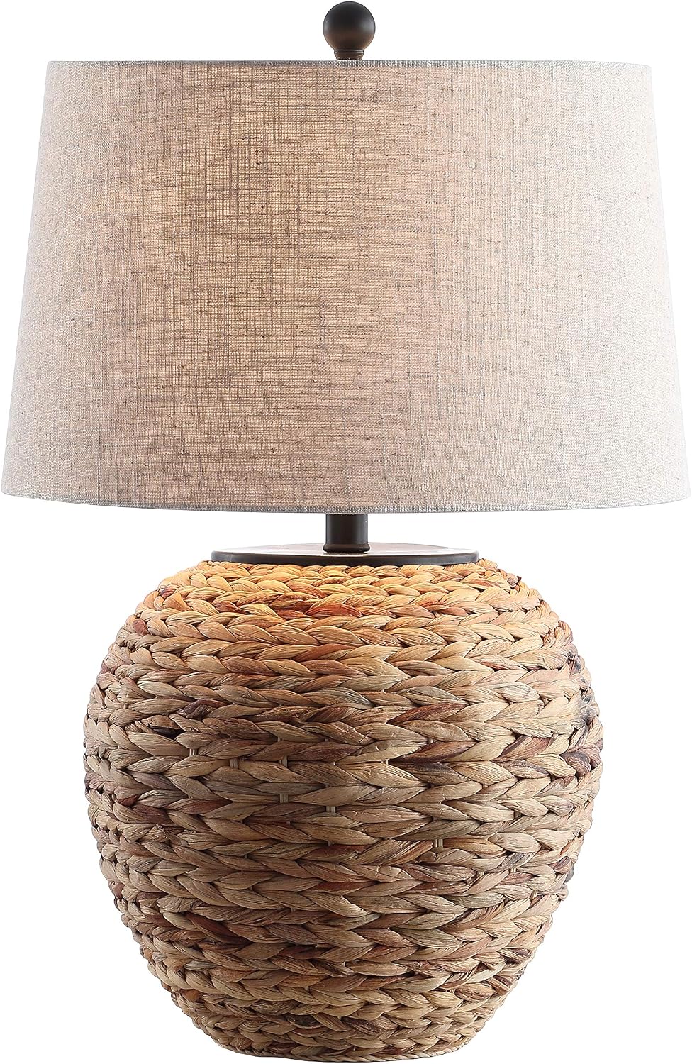 JONATHAN Y Alaro Table Lamp Woven W...
