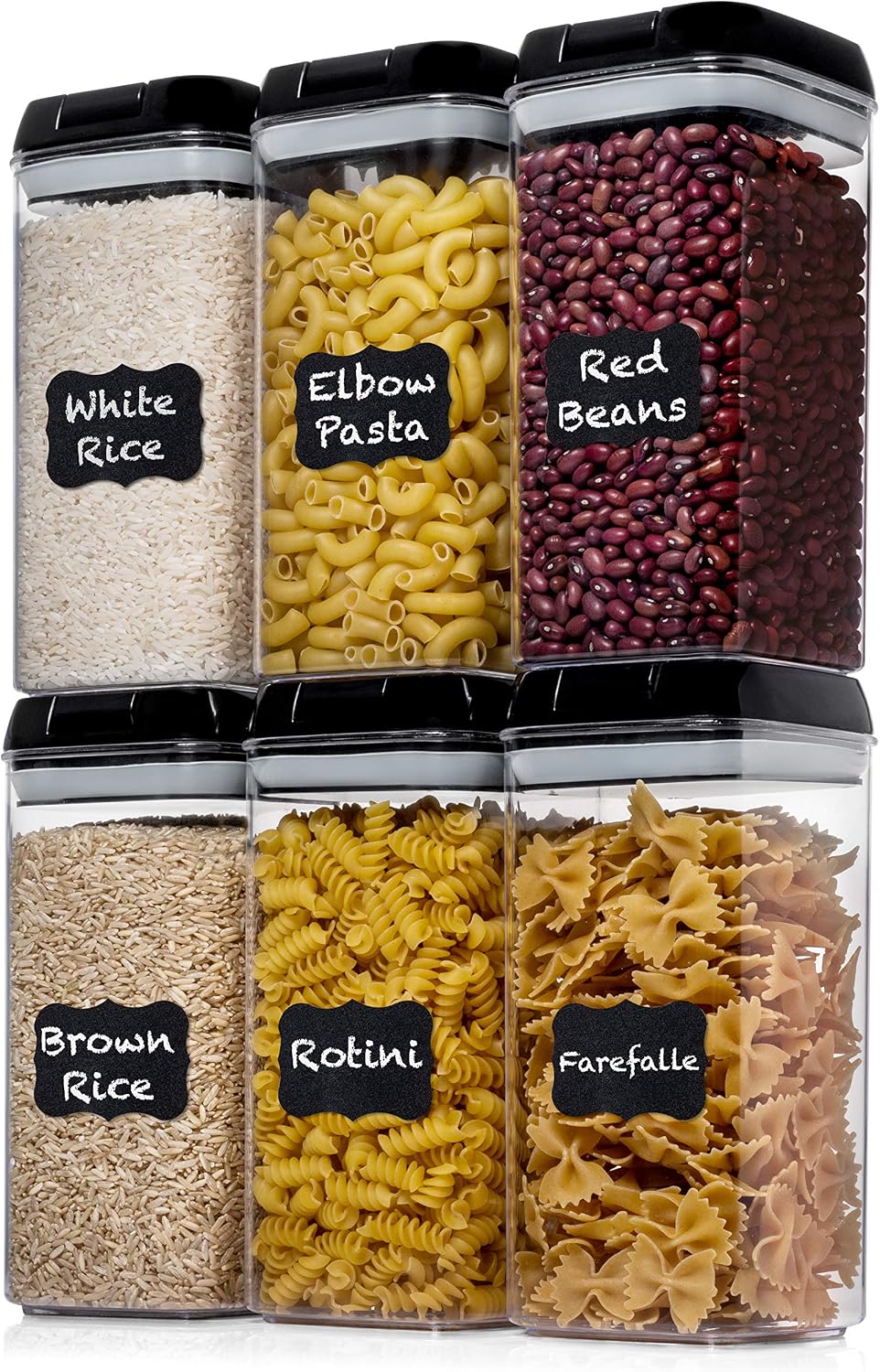 Shazo 6 PC 1.2L Airtight Food Stora...