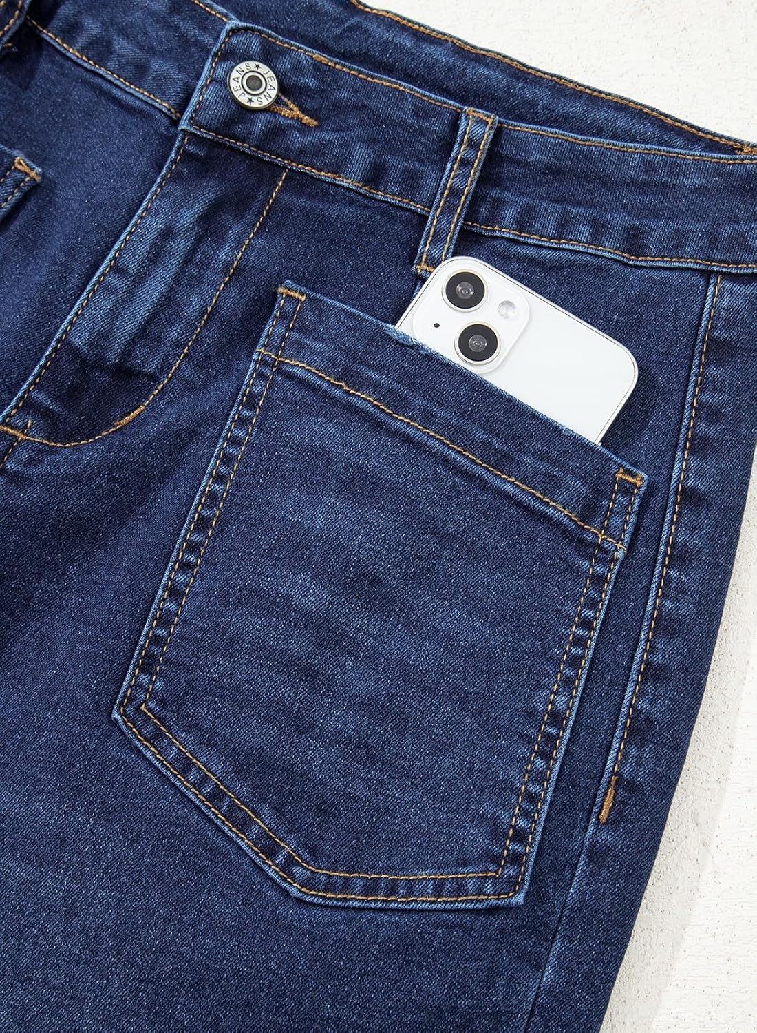 Sidefeel Wide Leg Jeans for Women High Waisted Stretchy Ankle Denim Pants - Image 5