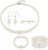 Glenmal Pearl Jewelry Set Women Wedding Halloween