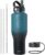 BUZIO 40 oz Insulated Water Bottle Fits in Car Cup Holders, Stainless Steel