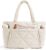 BAGSMART Tote Bag for Women, Puffer Tote Bag for Work Large Shoulder Bag