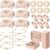 Suncalla 30 Pcs Spa Party Favor Bridesmaid Proposal Gift Set, Beige, Fabric
